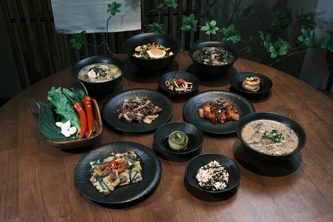 Korean Cooking Class Full Meal with BBQ on an All in One Table - Value for Money
