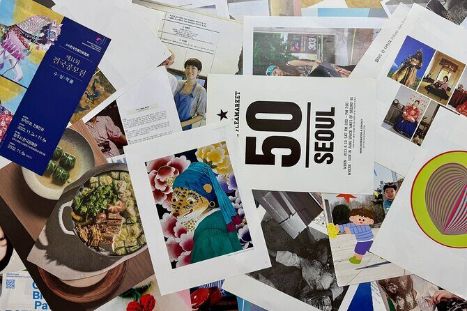 Korean Culture Collage Workshop with Local Artist Jonghee - A Unique Blend of Art, Culture, and Personal Expression in Seoul