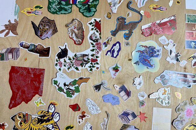 Korean Culture Collage Workshop with Local Artist Jonghee - The Sum Up