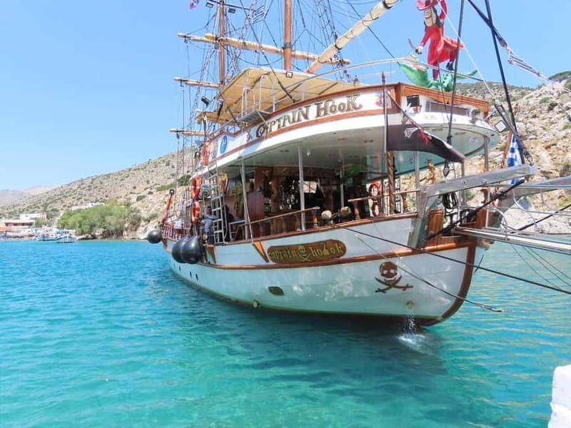Kos : 3-Island Wooden Ship Cruise w/ Lunch on Captain Hook - Key Points
