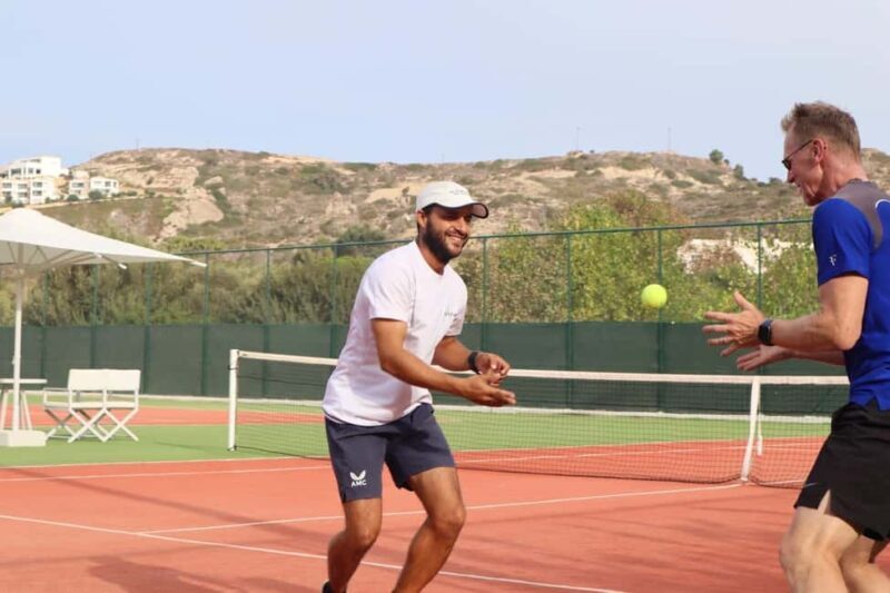 Kos: Game, Set, Match Private Tennis Experience - The Court and Equipment