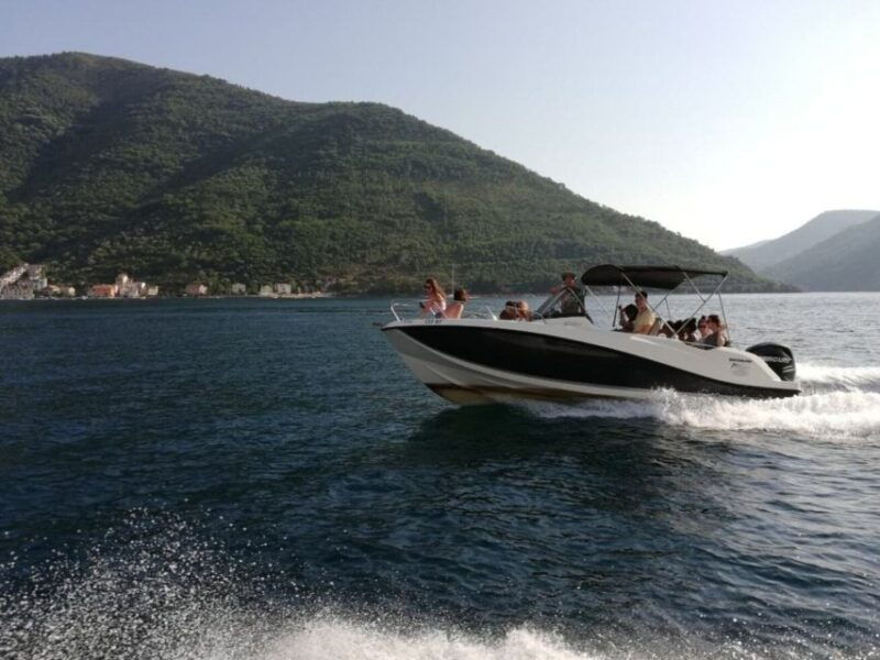 kotor-blue-cave-zanjic-beach-speedboat-tour