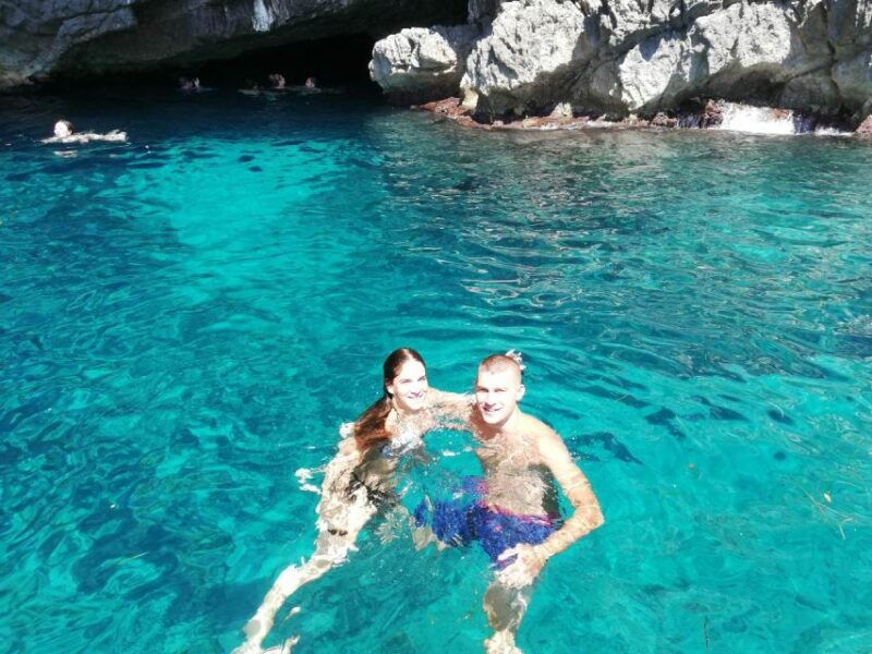 kotor-blue-cave-zanjic-beach-speedboat-tour