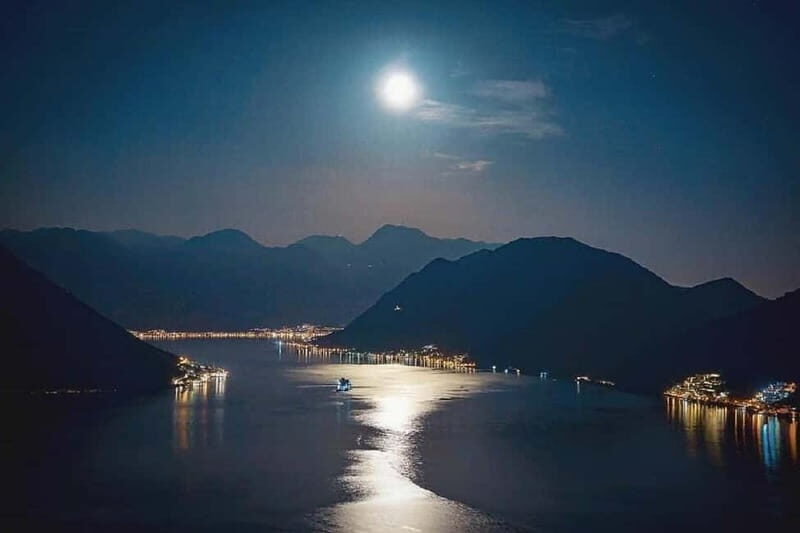 Kotor: Exclusive 2-Hour Night Boat Tour of Boka Bay - Key Points