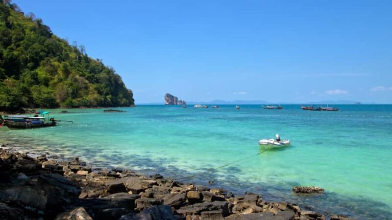 Krabi: 4 Island Sunset Small Group Tour with Night Snorkel - Poda Island: White Sands and Thai Picnic