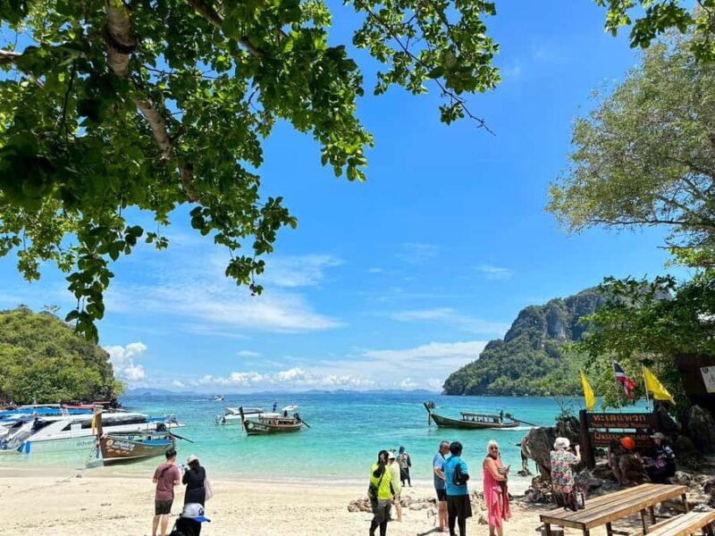 Krabi: 4 Islands Day Trip by Longtail Boat or Speedboat - The Sum Up