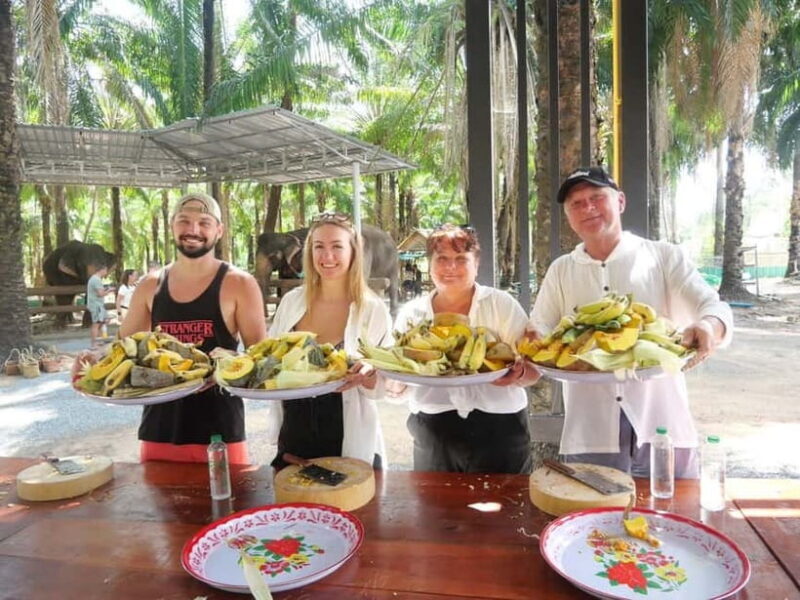 Krabi: Elephant Feeding Program with Food Preparation - Introduction