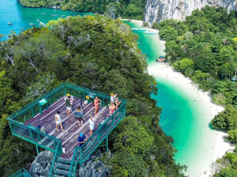 Krabi: Hong Island Sunset Speedboat Tour with BBQ & Plankton - Key Points