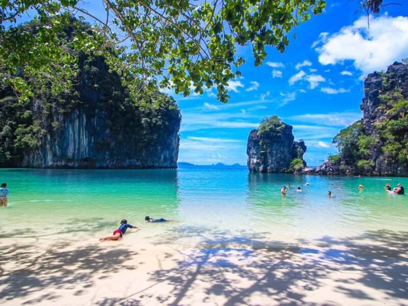 Krabi: Hong Island Sunset Speedboat Tour with BBQ & Plankton - Transportation, Group Size, and Timing