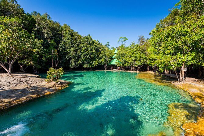 Krabi Jungle Tour (Emerald Pool, Hot Spring & Tiger Cave) - Relaxing at Namtok Ron Hot Springs