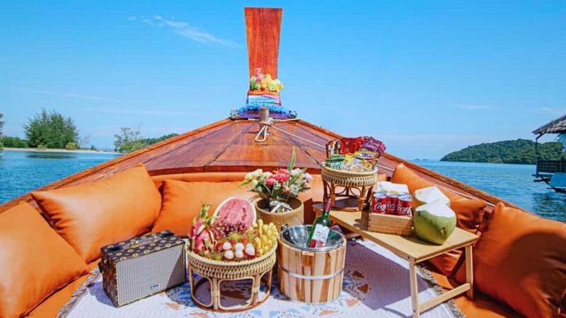 Krabi: Luxury Vintage Wooden Boat Cruise With Island Hopping - Krabi: Luxury Vintage Wooden Boat Cruise With Island Hopping