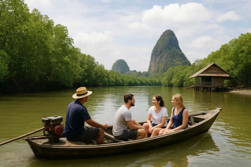 Krabi Retro Map: Longtail Boat & Koh Klang Experience - The Sum Up