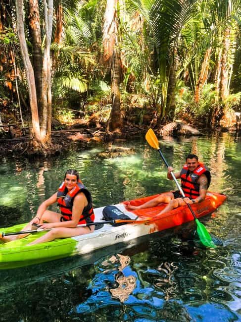 Krabis Hidden Mirror Lake: Kayak, Swim & Adventure Choices - Key Points