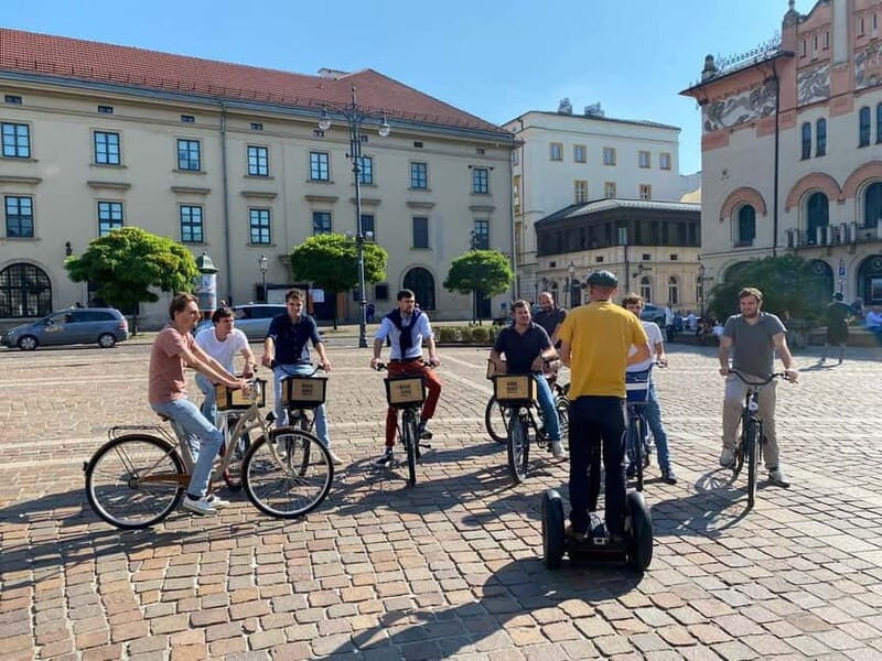 Krakow: 4h Old Town, Jewish Quarter and Getto Bike tour - The Itinerary: What to Expect