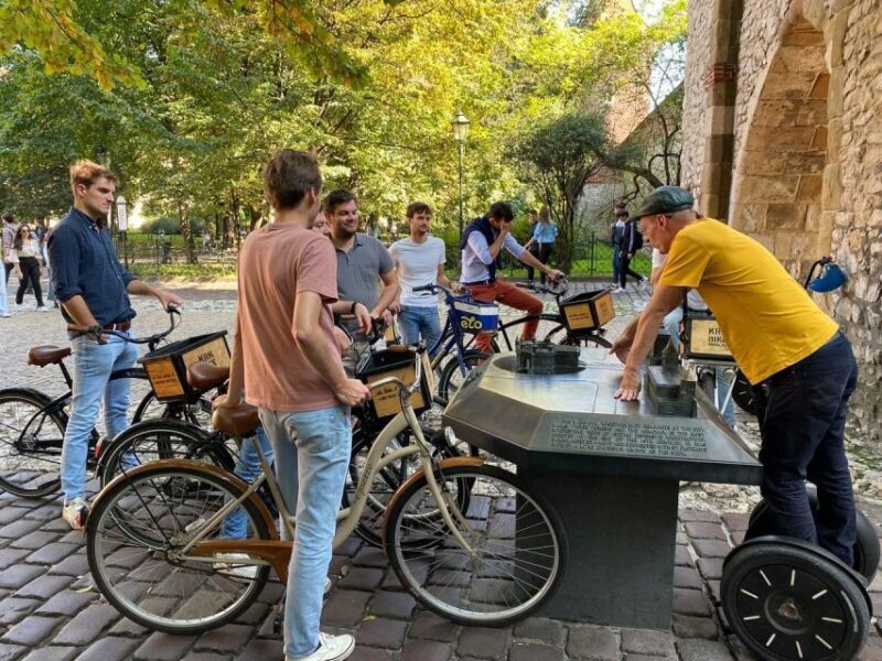 Krakow: 4h Old Town, Jewish Quarter and Getto Bike tour - Jewish Quarter and Ghetto Highlights