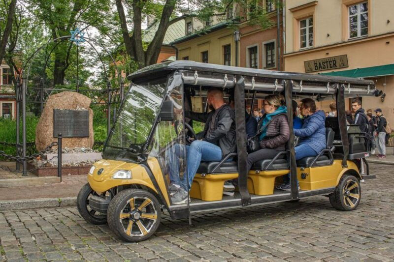 krakow-city-tour-golf-cart-schindlers-factory-guide-tour