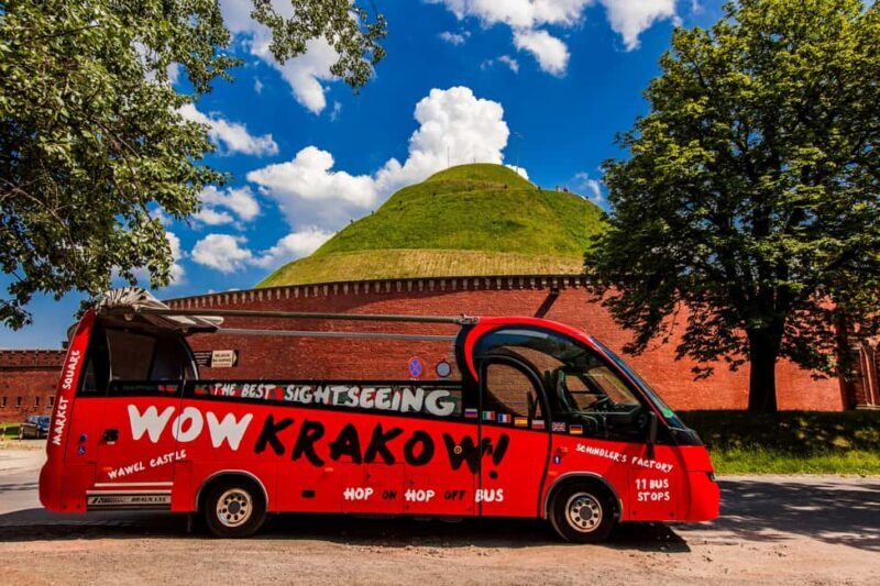 Krakow: Hop-On Hop-Off Bus Tour with Audio Guide - Key Points: