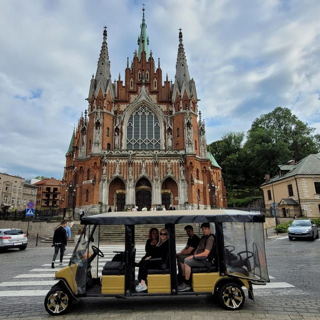 krakow-jewish-quarter-schindlers-factory-golf-cart-tour
