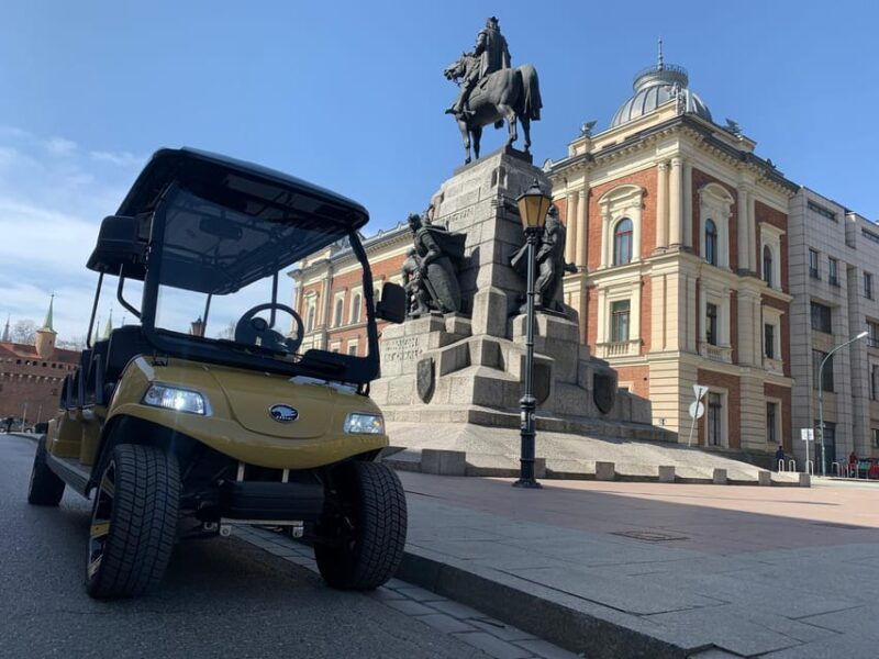 krakow-old-town-city-sightseeing-tour-eco-buggy-golf-cart