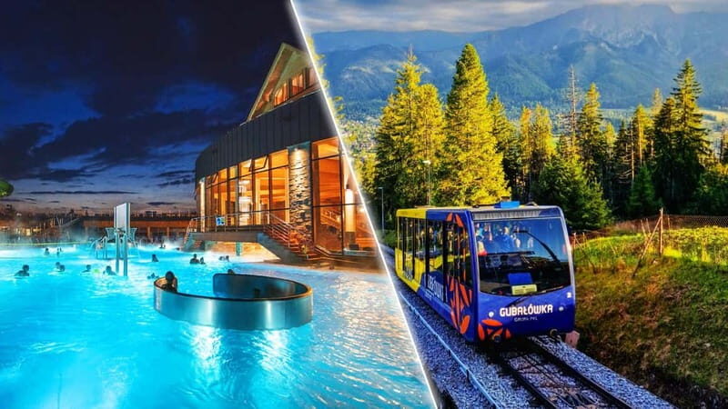 Krakow: Zakopane Cable Car, Spirits, Tasting & Thermal Baths - Key Points