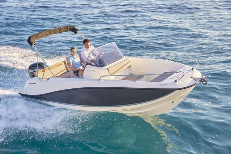 Krk/Dunat: Rent a boat Quicksilver 605 open - The Sum Up
