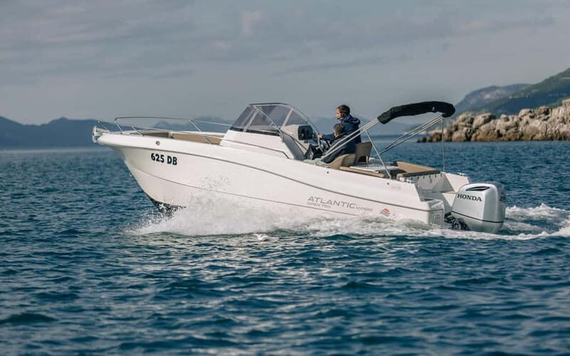 Krk: Rent a Boat Atlantic 750 open - Key Points