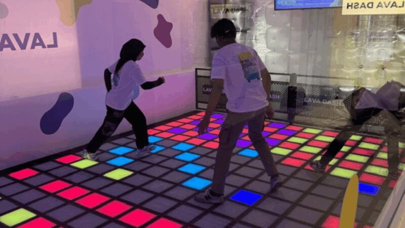 Kuantan: Entry Ticket to Lava Dash- NEW Digital Floor Game - What is Lava Dash? A Modern "Floor is Lava" Experience