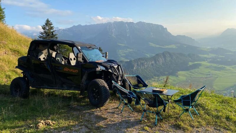 Kufstein: Buggy Alpine Tour with guide, drinks, and drone photos - Key Points