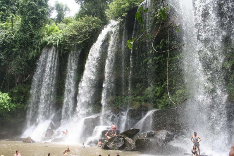 Kulen Waterfall: Rise and Shine with Cliff, Village w/ Guide - The Waterfalls: Nature’s Refreshing Showstopper