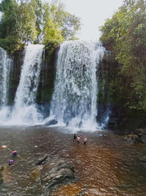 Kulen Waterfall: Rise and Shine with Cliff, Village w/ Guide - Lunch and Personal Time