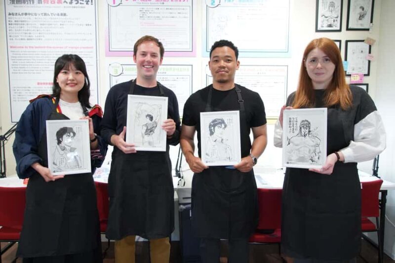 Kumamoto: Manga Inking Workshop with Framed Artwork Souvenir - Who Should Consider This Experience?