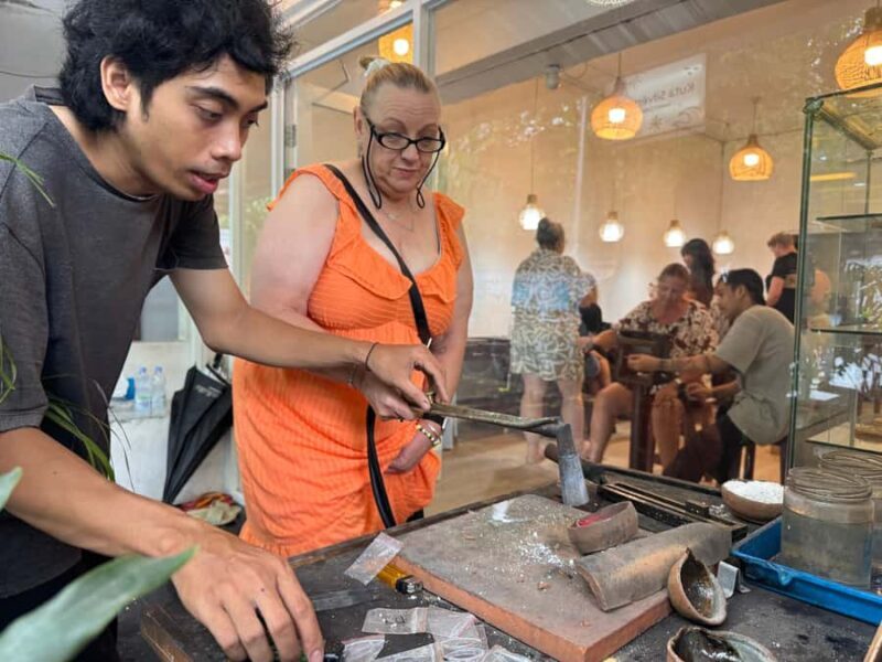 Kuta Bali Jewelry Making Class, With 7 grams of Pure Silver - What Could Be Better?