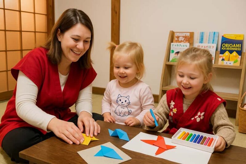 Kyoto : Calligraphy on a Washi hand Fan & Origami Fun - Who Will Love This Experience?