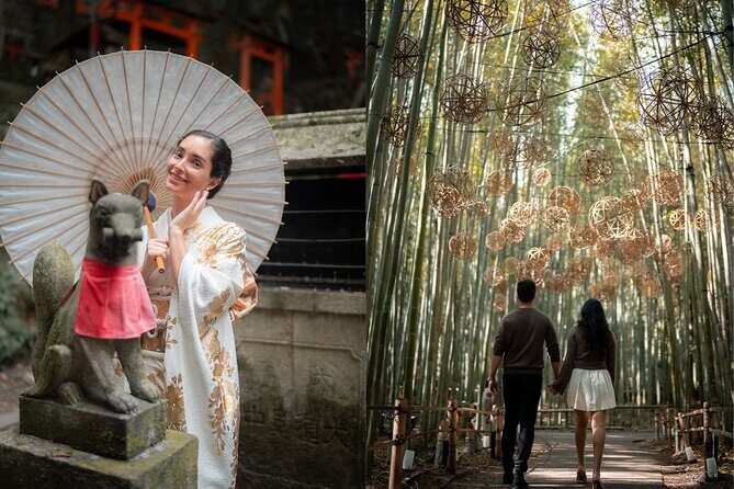Kyoto Gion, Fushimi Inari, Arashiyama private Photoshoot - Who Will Love This Tour?
