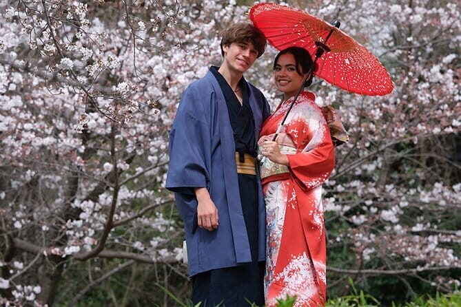 Kyoto Kimono Rental CHAMATSU Couple Plan - Key Points