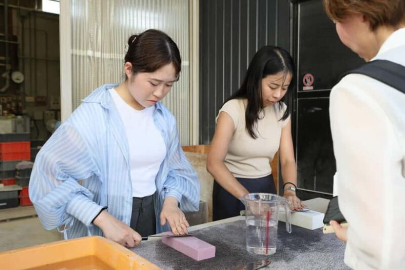 Kyoto: Knife Sharpening Experience and Factory Guide Tour - Key Points