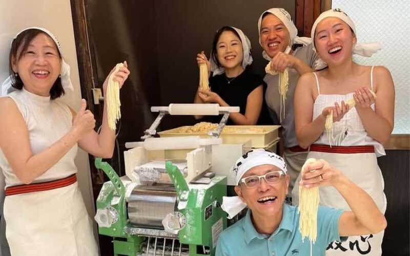 Kyoto Michelin Ramen Noodle Making Class - Key Points