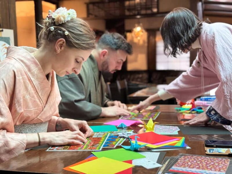 Kyoto: Mindfulness Origami Workshop, Limited 10/610/9 - What to Expect from the Kyoto Mindfulness Origami Workshop