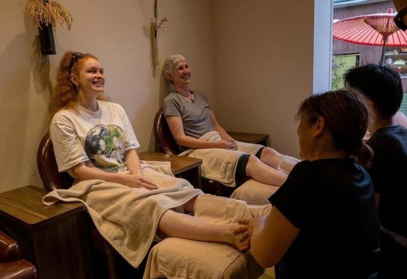 Kyoto: Private Licensed Guided Walking Tour with Foot Spa - Practical Details and Considerations