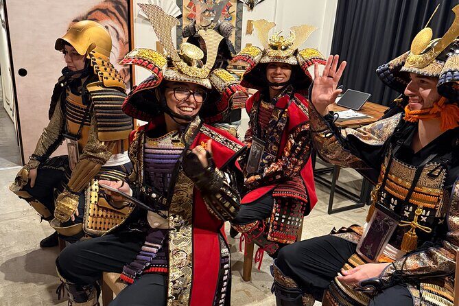 Kyoto Samurai Armor Experience: Matcha, Calligraphy, Photoshoot - Key Points