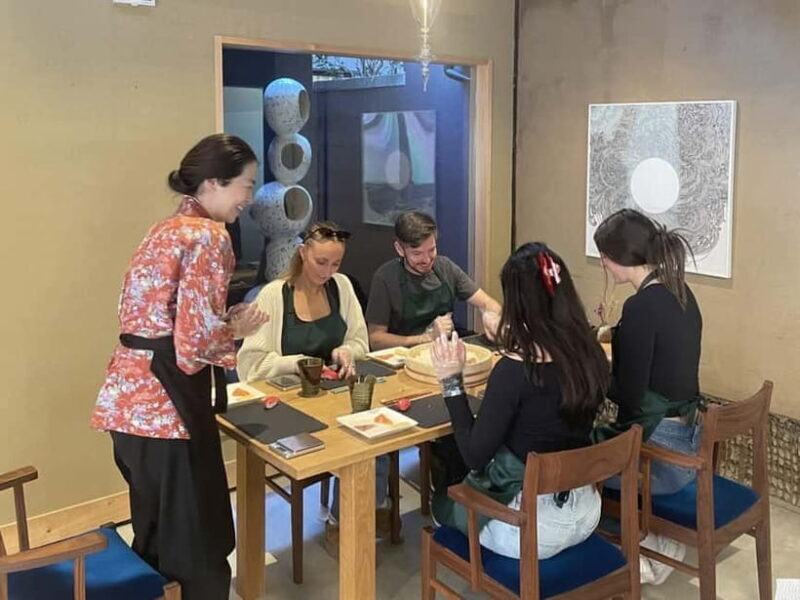 Kyoto: Small-Group Authentic Sushi Making Workshop - Key Points: