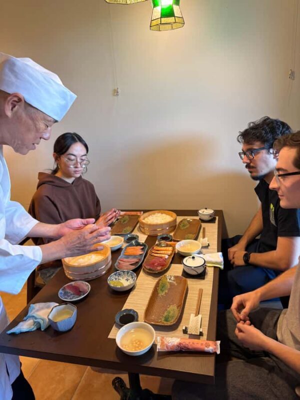 Kyoto: Sushi Making Class with Calligraphy option - Overview of the Experience