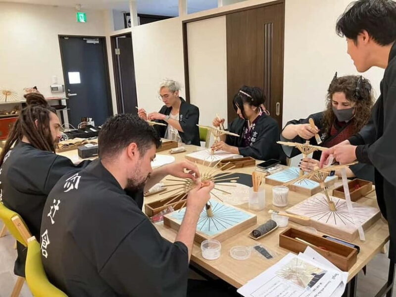 Kyoto: Traditional Mini Umbrella Making Workshop - Introduction