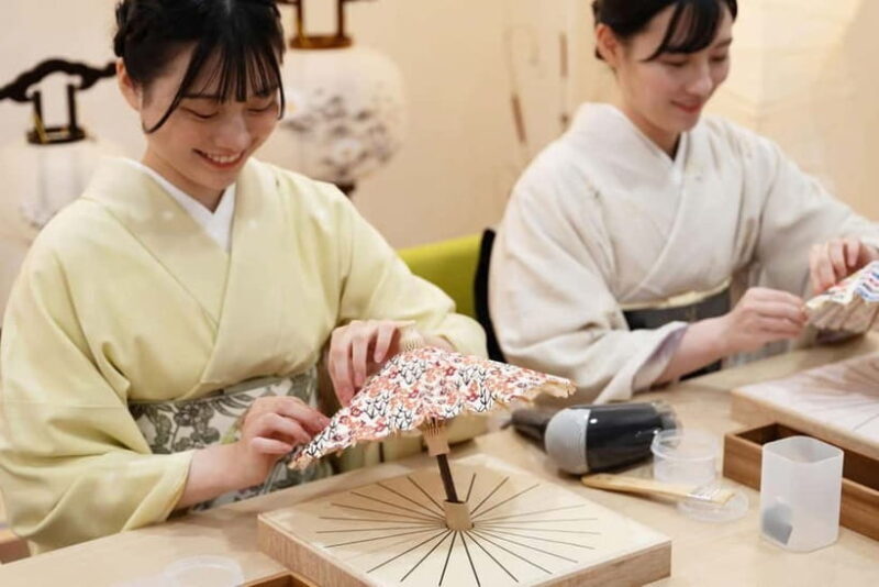 Kyoto: Traditional Mini Umbrella Making Workshop - Key Points