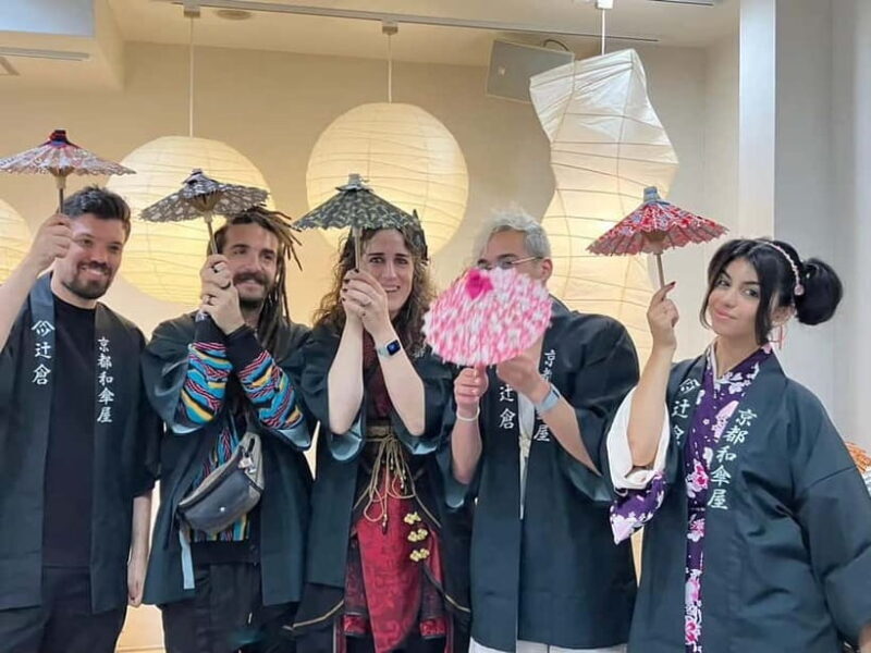 Kyoto: Traditional Mini Umbrella Making Workshop - The Value of the Experience