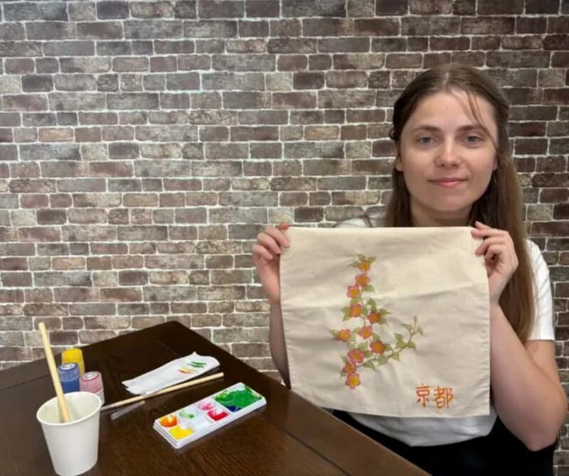 Kyoto Yuzen Dyeing Experience - Key Points