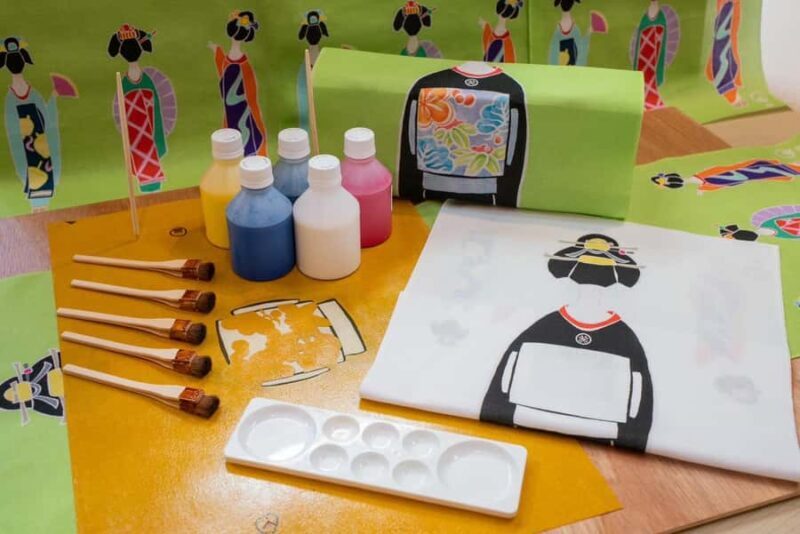 Kyoto: Yuzen Dyeing Workshop with Tenugui Souvenir - Key Points