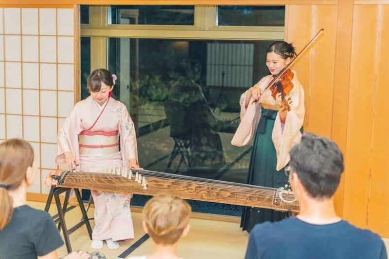 Kyoto:60-Minute Matcha with Traditional Japanese music show - A Closer Look at the Experience