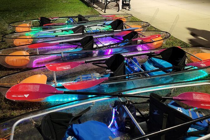 L.E.D. Light Kayak Miami City Lights - What to Expect from the Miami City Lights Kayak Tour