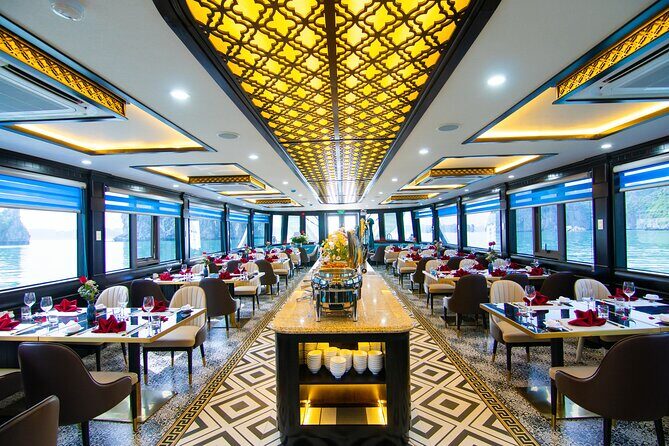 La Casta Luxury Cruise Day Tour with Pickup Around Halong Area - FAQ